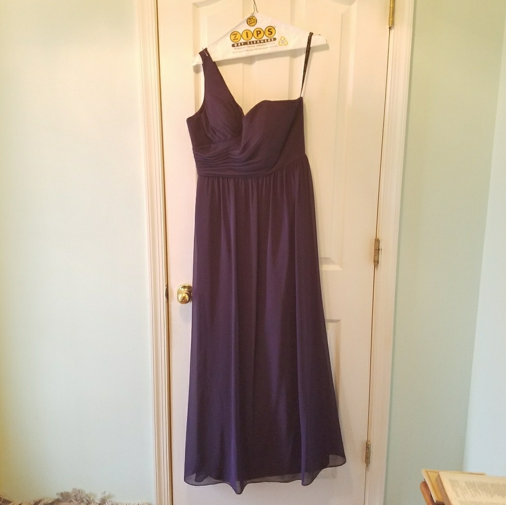 One shoulder Bridesmaid/Maid of Honor Dress size 6